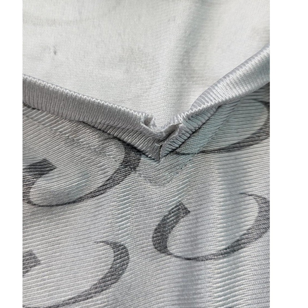 Vintage 1997 Warner Bros Studio Store Sport Polo Shirt Mens Medium Silver Grey - Picture 10 of 10